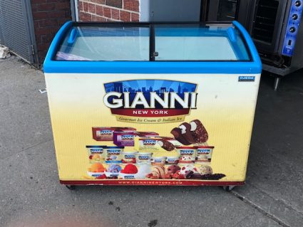 Custom Wrapped Ice Cream Cart for Gianni