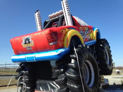 inflatable monster truck