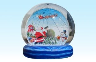 Inflatable Snow globe