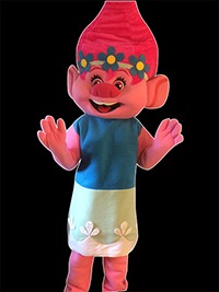 Poppy Pink Troll Costume character