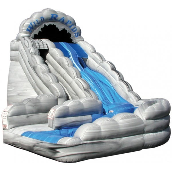 Inflatable Waterslide With Pool