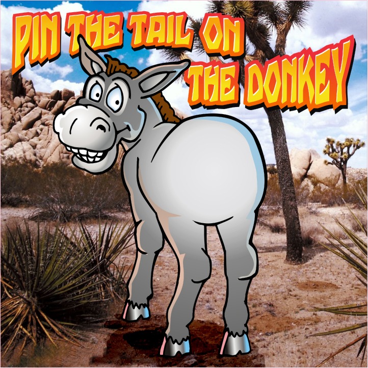 Pin The Tail On The Donkey Game
