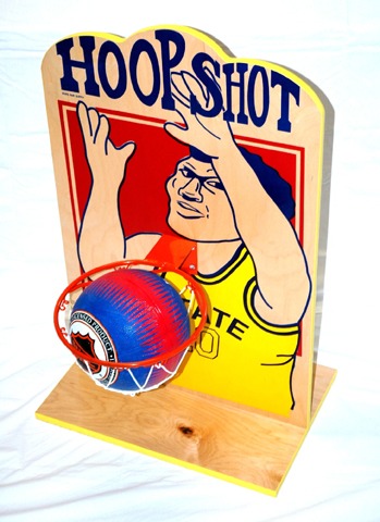 Hoop Shot Basketball Toss Carnival game