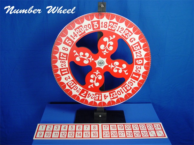 Number Wheel Party Game