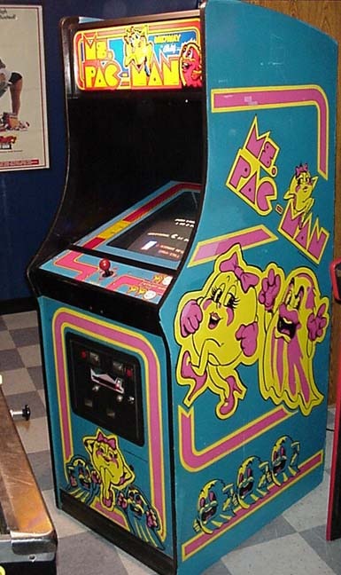 mrs pacman arcade 1up