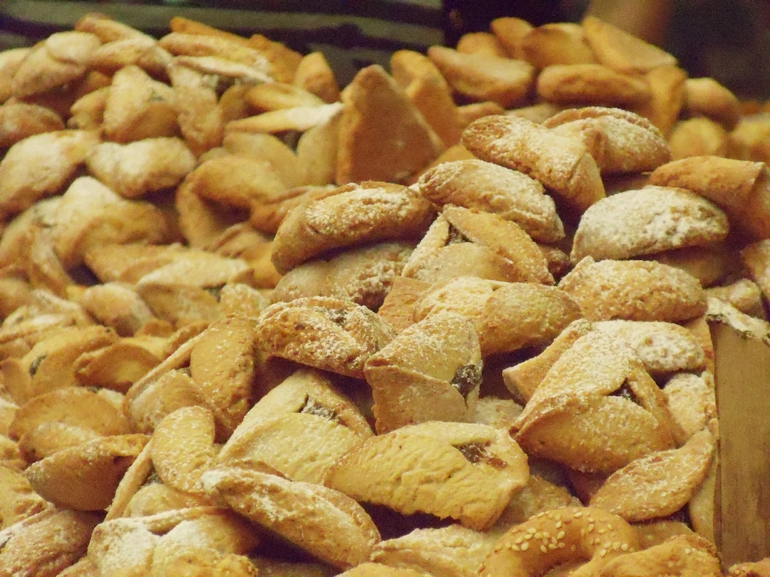 Traditional treats like Hamantaschen are on display for a perfect Purim party.