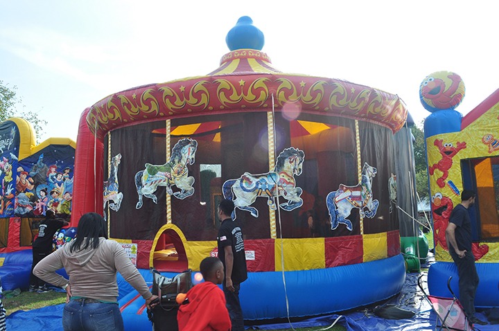 Inflatable Carousel Bounce House NY