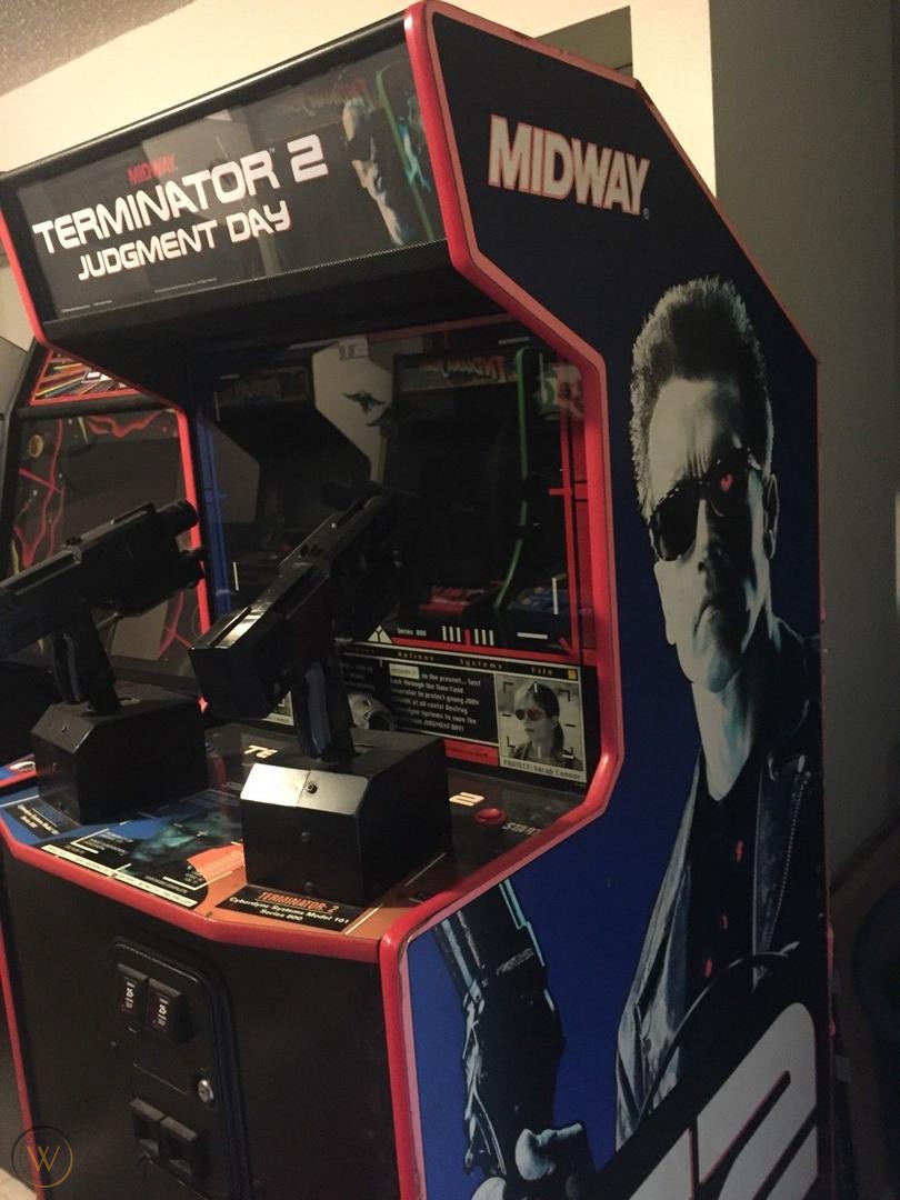 Terminator T2 Judgment arcade game